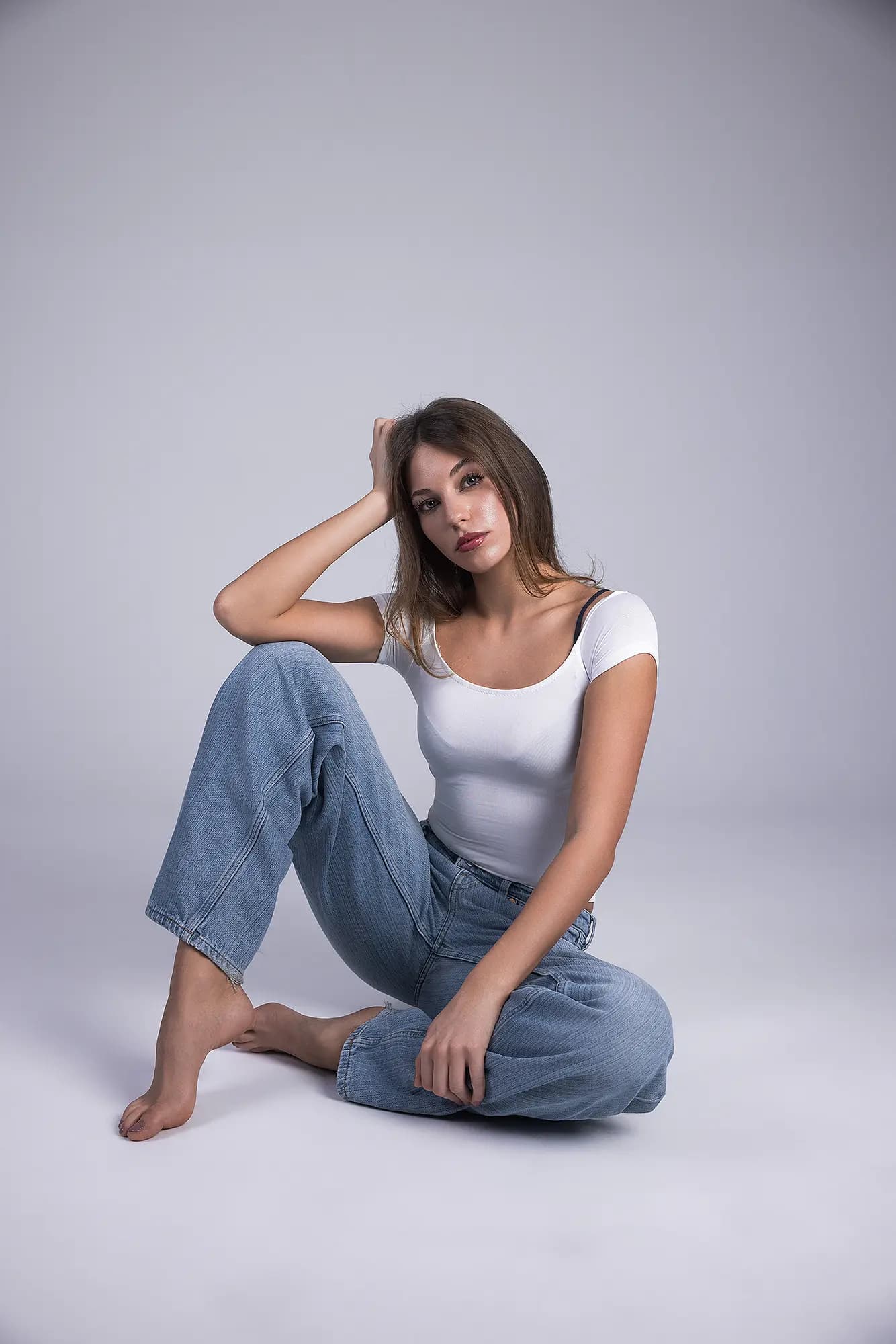 Fashion Foto eines Models in Stuttgart, fotografiert von Nicolas Bär
